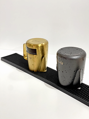 Питчер RISE 400 мл золото с термометром